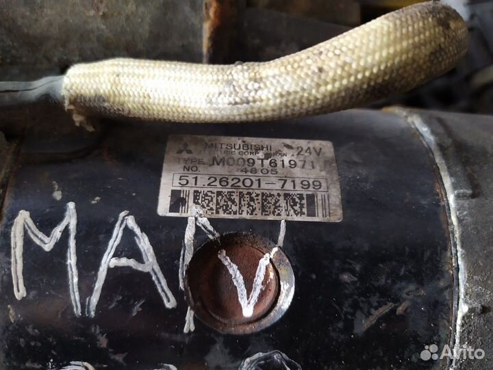 Стартер Man TGA, Man TGS, Man TGX