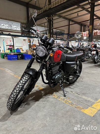 Мотоцикл combat 400 скремблер 30Нм в коробке