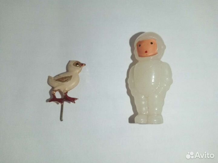 Значок утёнок СССР