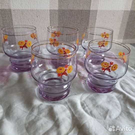 Стаканы стекло СССР