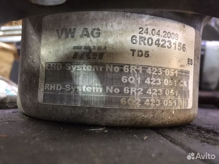 Электроусилитель руля сиат кордоба