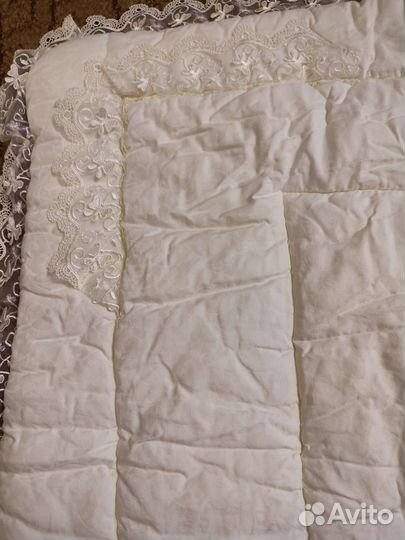 Тёплое одеяло на выписку 90*90
