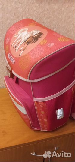 Рюкзак школьный ортопедический для девочки, б/у