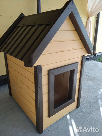 Будка для собаки утепленная