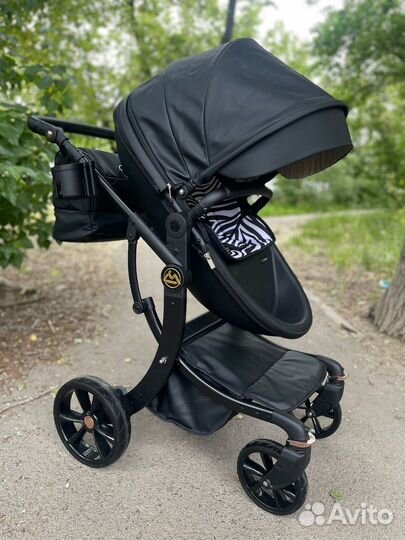 Коляска трансформер luxmom 608/2