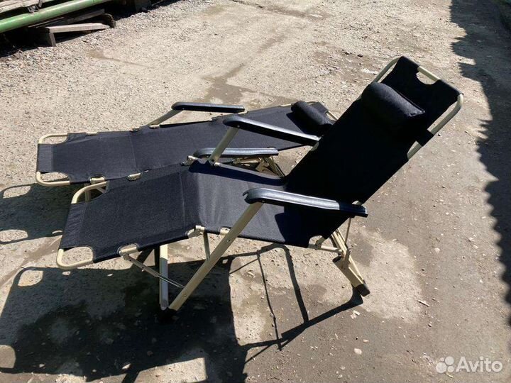 Раскладушка шезлонг стул