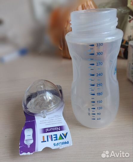 Бутылочки Phillips avent natural с сосками
