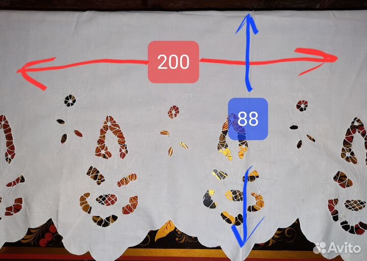 Кружево ришелье подзоры СССР