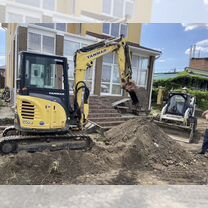 Услуги, аренда мини экскаватора, Солнечногорск