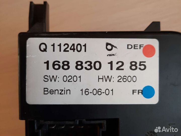 Блок управления климатом mercedes benz А160