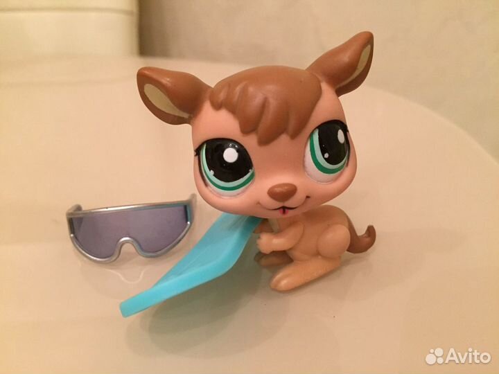 Littlest pet shop кенгуру-сноубордист