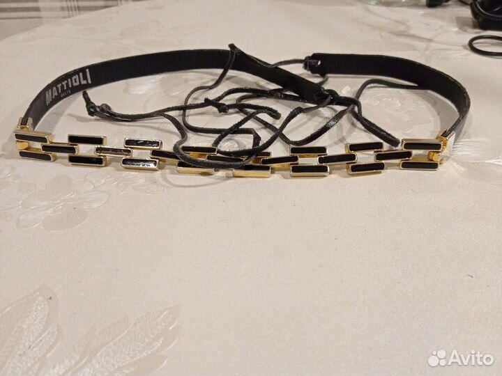 Ремень женский кожаный