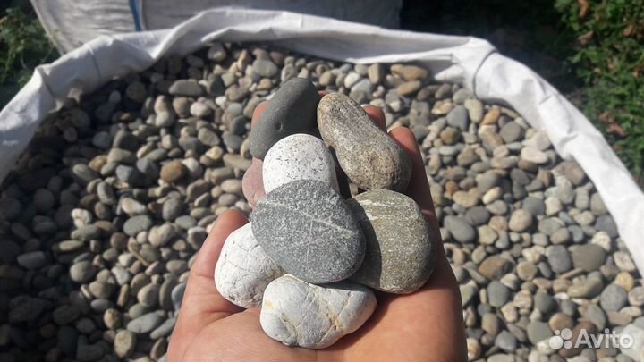 Галька речная 20-40 мм