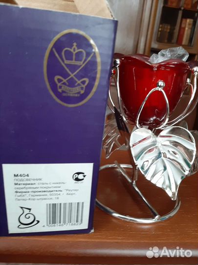 Подсвечник новый в коробке