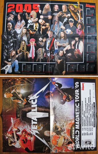 Плакаты/постеры звёзд рок музыки