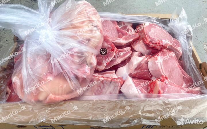 Свинина разделанная свежая / Кингисепп от 32 кг