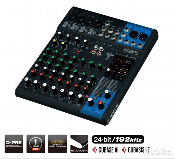 Микшер микшерный пульт Yamaha MG10XU