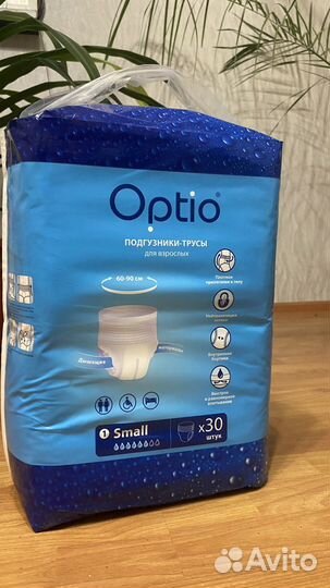 Optio подгузники-трусы для взрослых small