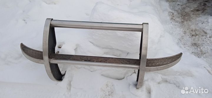 Силовой передний и задний бампер на УАЗ патриот