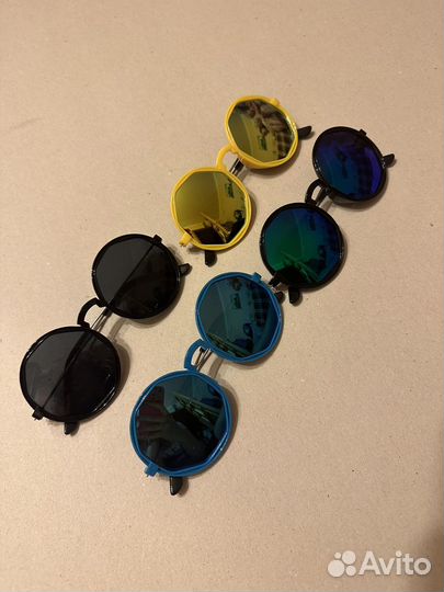 Детские солнечные очки новые