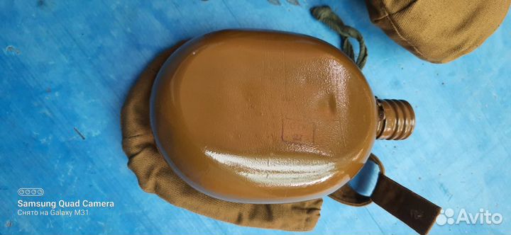 Фляжка армейская аллюминиевая 90-х г.г