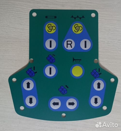 Наклейки на пульты управления Vogele 2