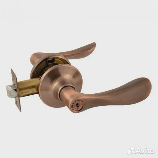 Дверные ручки комплект hopa 3В3-01-Э Ст. Медь