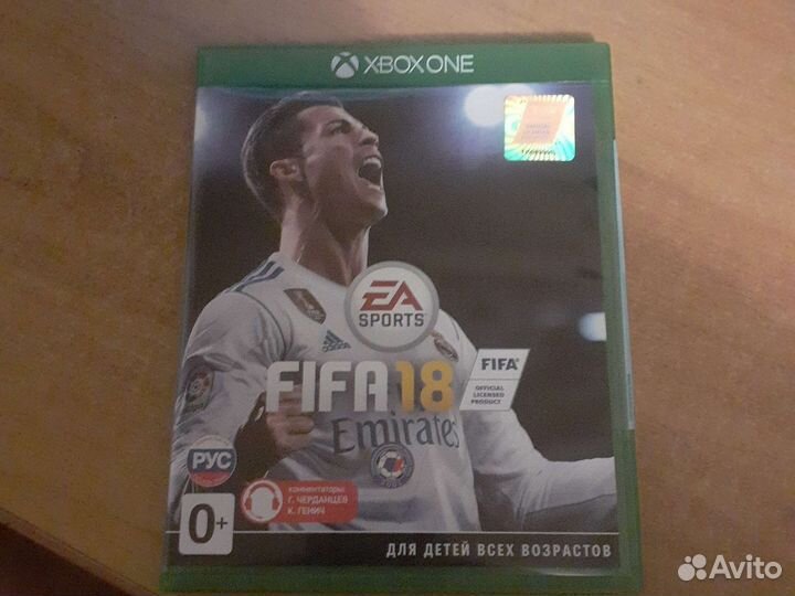 Игра для xbox one Fifa18