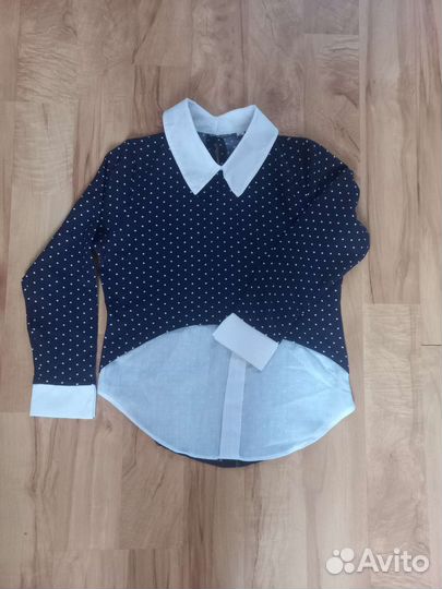 Кофта обманка для девочки