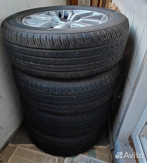 Комплект диски R17 и шины на KIA Sportage 3