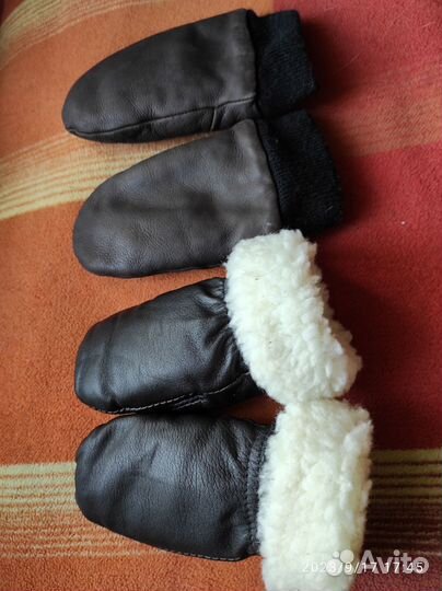 Варежки зимние детские