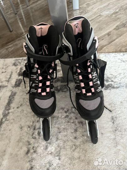 Роликовые коньки 38р reaction r200