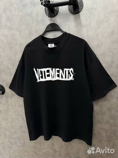 Vetements футболка оверсайз