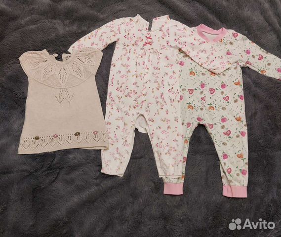 Комплект вещей на девочку 80 размер
