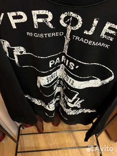 Y/project paris sweatshirt