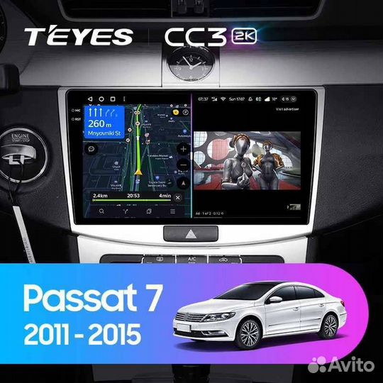 Teyes CC3 2K Volkswagen Passat B6 / B7 / CC (2005