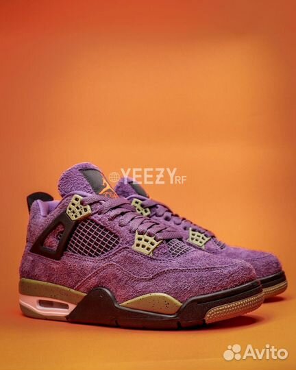 Кроссовки Nike Air Jordan 4 Retro Canyon Purple