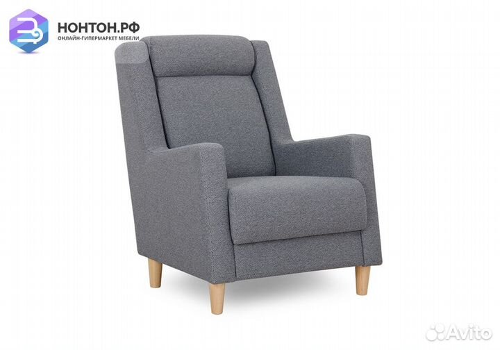 Кресло Дилан серое