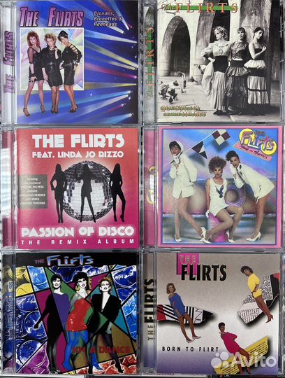 Музыкальные cd диски The Flirts
