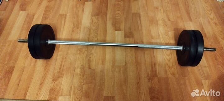 Штанга гриф блины бу