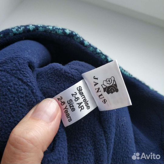 Шапка и перчатки Janus на 2-6 лет