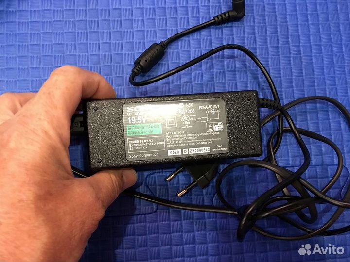 Блок питания для ноутбуков Sony 19.5V 4.7A