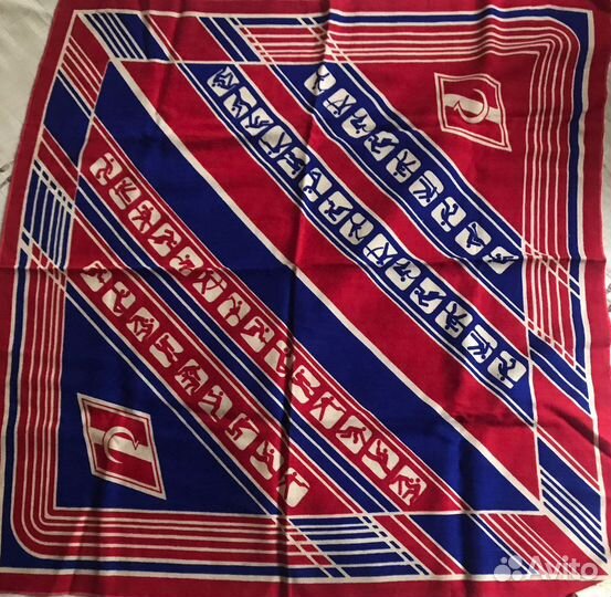 Платок спартак СССР новый с этикеткой