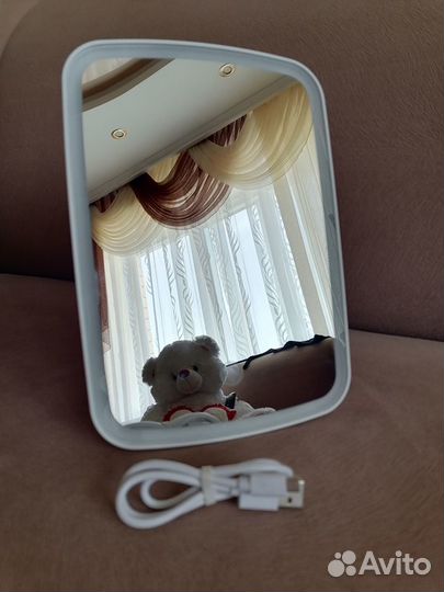 Зеркало Xiaomi настольное с подсветкой для макияжа