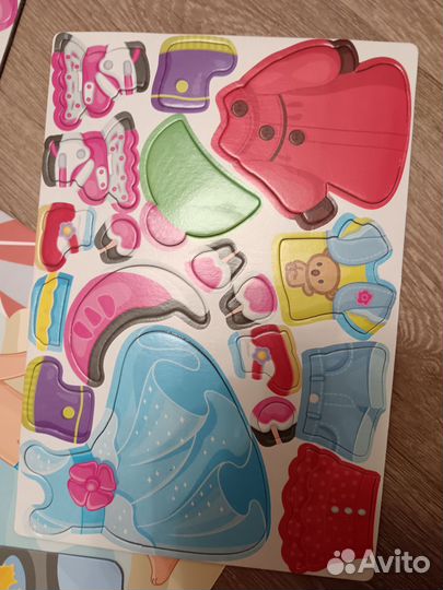 Игра магнитная Что надеть