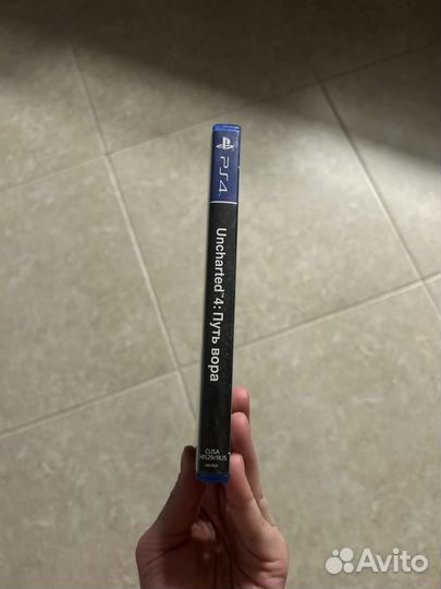 Uncharted 4 диск на Ps4