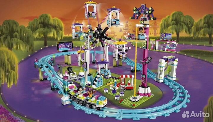 Конструктор Френдс Американские горки 1234 дет