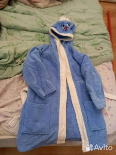 Детский махровый халат