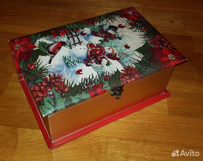 Шкатулка новогодняя