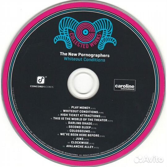 The New Pornographers / Whiteout Conditions (CD)